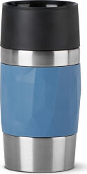 Tefal Cana termos calatorie Tefal Travel Mug Compact 0.3L sistem 360 perete dublu izolat albastru (n2161000)