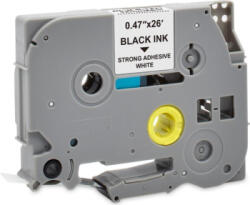 MediaRange Banda etichete MediaRange Pentru Brother TZ-231/TZe-231 12mm 4m laminata negru pe alb (mrbtzs231)