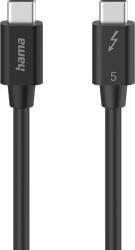 Hama Cablu HAMA USB-C Thunderbolt-5 80 Gbit/s 5A 240W Ultra-HD 8K 1 00 m (4047443494122)