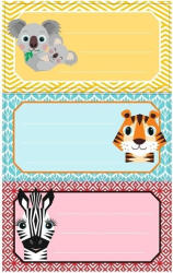 Herlitz Stickere decorative Herlitz Cute Animals 3 foi 8.4x12.1cm (50040278) Decoratiune camera copii