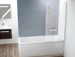  Kádparaván CVS1-80 jobbos fehér + Transparent