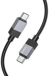 hoco. U110 cablu de date Type-C - Type-C, 100cm, NEGRU (U110_BLACK)