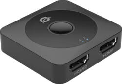 Conceptronic Switch KVM Conceptronic SELENE01B HDMI 2 porturi 3840x2160 px negru (selene01b)