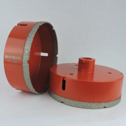  Diatech piros gyémántfúró 115mm M14 sarokcsiszolóhoz (PGYCSF115)