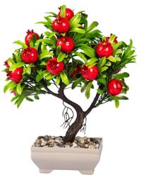 Iris E5698 Decorare rodie cu flori artificiale într-un vas 18x24cm (E5698)