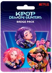 Pyramid Set de insigne Pyramid Animation: KPop Demon Hunters - Huntrix (LBP2510677)