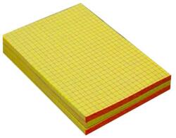  Bloc de notițe A5 în carouri lipite galben 2215050-52 (2215050-52)