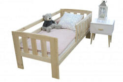 Komforttéka Max Málna fenyő gyerekágy + ajándék ágyráccsal