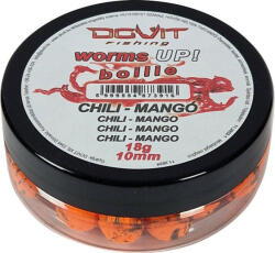 DOVIT worms UP! Boilie 10mm 18 g - Chili-mangó