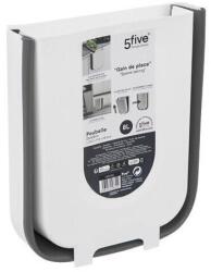 5five Simple Smart 55 Simply Smart tárolódoboz, összecsukható, függeszthető, fehér, 8 literes (28501)