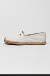 Tommy Hilfiger Tommy Hilfiger, Espadrilles logós részlettel, Törtfehér, 40 (FW0FW08541-YBL-40)