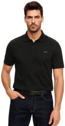 Calvin Klein K10K111657 férfi galléros póló, fekete, 2XL INTL