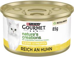 Gourmet 24x85g Gourmet Nature's Creations Grilled nedves macskatáp- Mix I: pulyka, spenót & pasztinák + tonhal, paradicsom & rizs