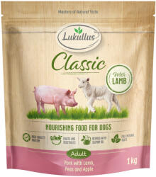 Lukullus 5x1kg Lukullus Classic sertés & bárány száraz kutyatáp új receptúrával