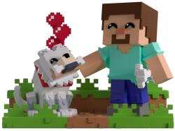 Youtooz Figurină Youtooz Games: Minecraft - Taming a Wolf #13, 10 cm (YOTO43096) Figurina