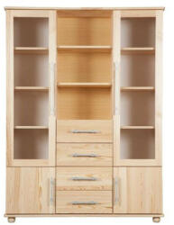 Komforttéka Doris 4+4 vitrines szekrény