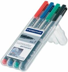 STAEDTLER Lumocolor 318 F OHP alkoholos marker készlet, 4 szín