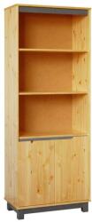 Komforttéka Lexa szekrény 2 ajtós nyitott Wenge