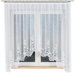 Markizeta Berenika átlátszó függöny, Napellenző, Poliészter, 300x170 cm, Fehér (MAR_57851)