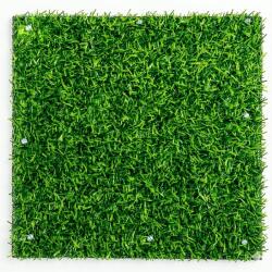  Set 20 x NEXTLY Moduláris PVC Teraszlap, 30x30 cm, Click rendszer, Gyeputánzat, 2 cm vastag, 1.8 nm fedés, Vízelvezető rendszer, Időjárásálló, Zöld