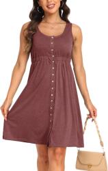 SuperSun Nyári ruha, Supersun, poliészter, piros, S INTL (B0BY2KN6QJ)