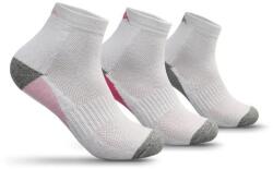 Kappa fehér zokni 3 pár 36-41 rózsaszín, pink, fekete 304VMR0-931-36 (3872)