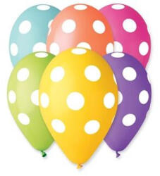  10590 pöttyös lufi 30 cm 10 db