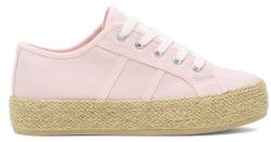 DeeZee Női espadrillák, DeeZee, 590559, textil, rózsaszín, 38 EU (5905588438816-38)