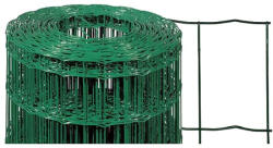 Strend Pro Garden Ponthegesztett háló, Strend Pro Garden Europlast 1, sötétzöld, 125 cm x 25 m, rácsméret: 100 x 50 mm, drótvastagság: 2, 2 mm, PVC bevonatos, négyszögletű (TC431223)