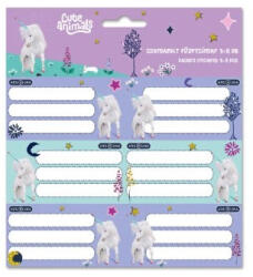 Ars Una Füzetcímke (3*6 db) Ars Una UNICORN - patronbolt