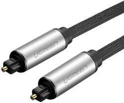 UGREEN AV108 Toslink audio optikai kábel, fonott alumínium, 2 m (szürke) (10540) - boxon