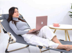 MH Protect Állítható háttámlás kempingágy - összecsukható nyugágy kempingezéshez