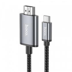 hoco. USB-C - HDMI videókábel Hoco UA27, 2m, szürke