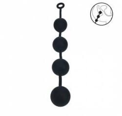 Boss of Toys Levelz Silicone XXL Round Bead System 60mm Black - Advanced Size