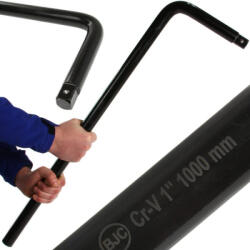 MAR-POL L-alakú kerékcsavarkulcs 1" 100cm (M58237)