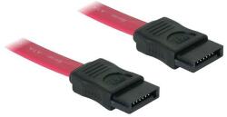 Delock KAB Delock 84208 egyenes/egyenes piros SATA összekötő kábel - 0, 5m (84208) (84208)