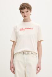 Karl Lagerfeld Jeans tricou pentru femei, din bumbac PPYA-TSD03Y_12X (A1W17005)