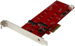 StarTech PEX2M2 2x belső M. 2 port bővítő PCIe kártya (PEX2M2) (PEX2M2)