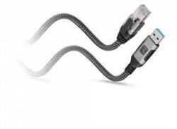 Techly USB-A to Gigabit Ethernet RJ45 Cable 1m
