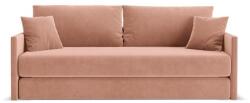 Cosmopolitan Design Rózsaszín bársony kinyitható kanapé 209 cm Shannon - Cosmopolitan Design