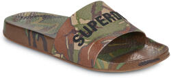 Superdry Șlapi Bărbați Camo Print Pool Slide Superdry Kaki 42 / 43