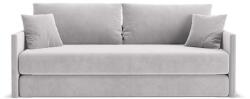 Cosmopolitan Design Világosszürke bársony kinyitható kanapé 209 cm Shannon - Cosmopolitan Design