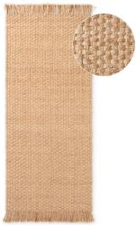 Hanse Home Natúr színű kétoldalas-kézi szövésű juta futószőnyeg 80x200 cm Fjord - Hanse Home