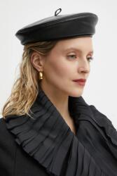 Ruslan Baginskiy bőr svájci sapka - fekete XS