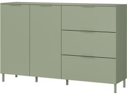 Germania Zöld matt komód 151x98x40 cm Savoca - Germania