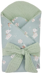 EKO Muszlin pólya kókusz kivehető betéttel Dogs Muselin 75x75 cm - Mint