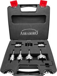 ABRABORO CT INOX lyukfűrész készlet keményfém fogakkal (10 mm), 9 részes (070833000009)