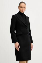 Sisley gyapjúkabát - fekete 34