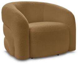 Bobochic Paris Mustársárga forgó buklé fotel Elina - Bobochic Paris