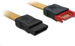 Delock 82666 SATA hosszabbító kábel 100cm sárga (82666) (82666)